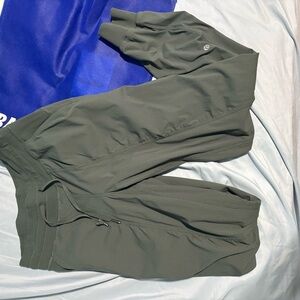 Lululemon Athletica Green Sweatpants Relaxed Fit Joggers